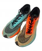 NIKEナイキ）の古着「ZOOMX VAPORFLY NEXT% HKNE」｜ブルー×オレンジ