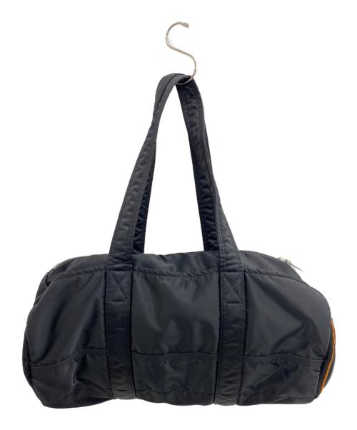 PORTER（ポーター）PORTER (ポーター) DUFFLE BAG ブラック×オレンジの古着・服飾アイテム