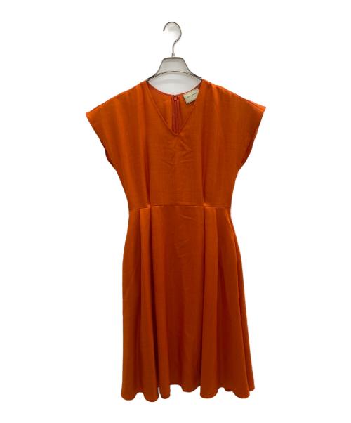 UNITED ARROWS（ユナイテッドアローズ）UNITED ARROWS (ユナイテッドアローズ) 半袖ワンピース オレンジ サイズ:36の古着・服飾アイテム