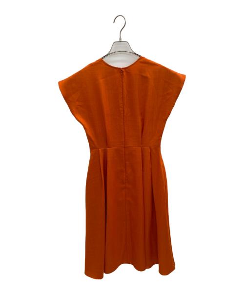 UNITED ARROWS（ユナイテッドアローズ）UNITED ARROWS (ユナイテッドアローズ) 半袖ワンピース オレンジ サイズ:36の古着・服飾アイテム