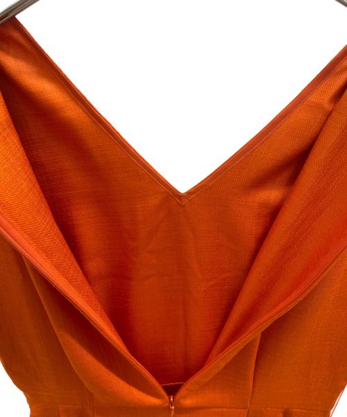 UNITED ARROWS（ユナイテッドアローズ）UNITED ARROWS (ユナイテッドアローズ) 半袖ワンピース オレンジ サイズ:36の古着・服飾アイテム