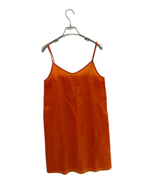 UNITED ARROWS（ユナイテッドアローズ）UNITED ARROWS (ユナイテッドアローズ) 半袖ワンピース オレンジ サイズ:36の古着・服飾アイテム