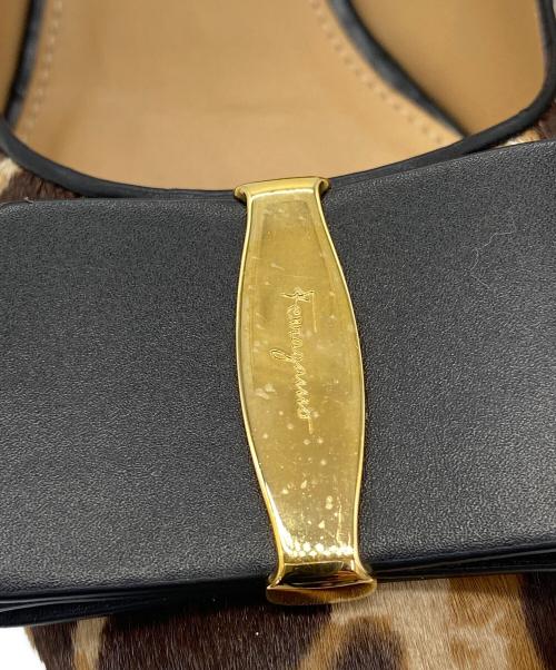 Salvatore Ferragamo（サルヴァトーレ フェラガモ）Salvatore Ferragamo (サルヴァトーレ フェラガモ) パンプス ブラウン サイズ:23㎝の古着・服飾アイテム