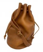 COACHコーチ）の古着「巾着ショルダーバッグ」｜ブラウン