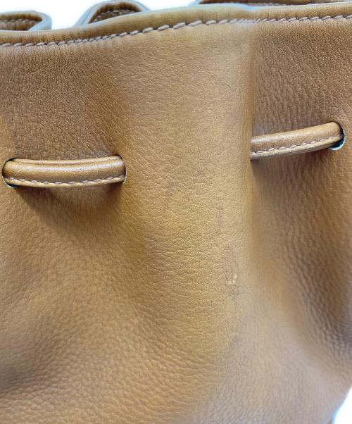 COACH（コーチ）COACH (コーチ) 巾着ショルダーバッグ ブラウンの古着・服飾アイテム