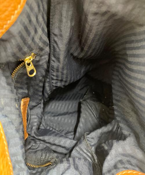 COACH（コーチ）COACH (コーチ) 巾着ショルダーバッグ ブラウンの古着・服飾アイテム