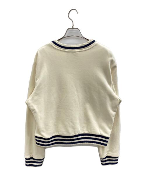 adidas（アディダス）adidas (アディダス) sport&rich スウェット クリームホワイト サイズ:SIZE Mの古着・服飾アイテム