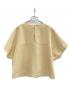 EBURE (エブール) 半袖ブラウス ベージュ サイズ:36：3500円