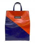 FREITAGフライターグ）の古着「トートバッグ」｜オレンジ×ブルー