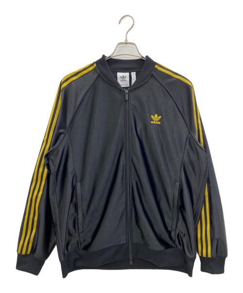 adidas（アディダス）adidas (アディダス) トラックジャケット ブラック サイズ:2XLの古着・服飾アイテム