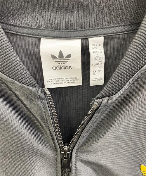 adidas（アディダス）adidas (アディダス) トラックジャケット ブラック サイズ:2XLの古着・服飾アイテム
