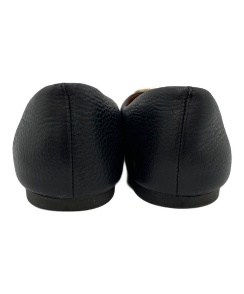 TORY BURCH（トリーバーチ）TORY BURCH (トリーバーチ) レザーパンプス ブラック サイズ:SIZE 6 1/2の古着・服飾アイテム