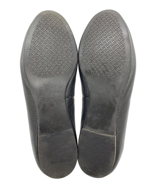 TORY BURCH（トリーバーチ）TORY BURCH (トリーバーチ) レザーパンプス ブラック サイズ:SIZE 6 1/2の古着・服飾アイテム
