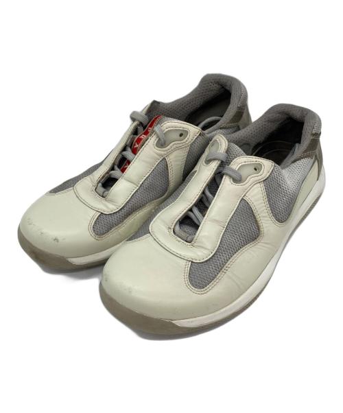 PRADA SPORTS（プラダスポーツ）PRADA SPORTS (プラダスポーツ) ローカットスニーカー ホワイト サイズ:5.5の古着・服飾アイテム