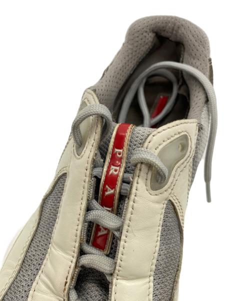 PRADA SPORTS（プラダスポーツ）PRADA SPORTS (プラダスポーツ) ローカットスニーカー ホワイト サイズ:5.5の古着・服飾アイテム
