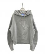 MUGLER×H&Mミュグレー×エイチアンドエム）の古着「プルオーバーパーカー」｜グレー