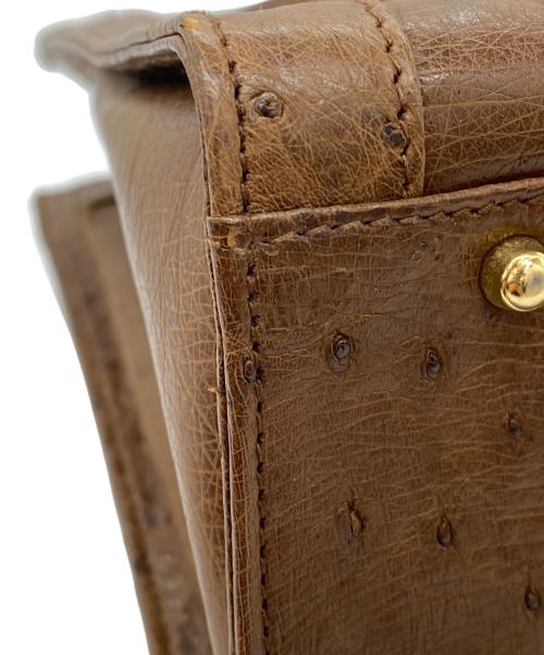 GUCCI（グッチ）GUCCI (グッチ) ハンドバッグ ブラウンの古着・服飾アイテム