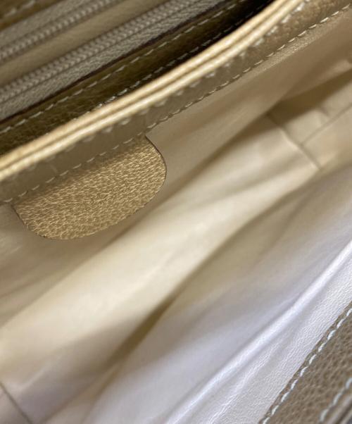 GUCCI（グッチ）GUCCI (グッチ) 2WAYショルダーバッグ ブラウンの古着・服飾アイテム