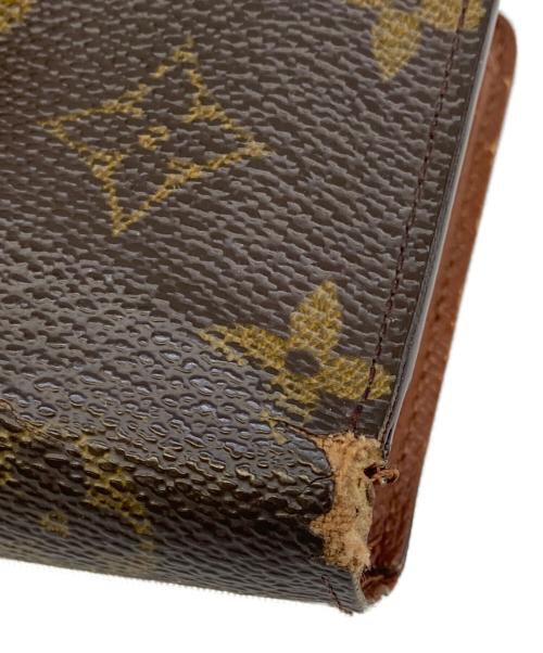 LOUIS VUITTON（ルイ ヴィトン）LOUIS VUITTON (ルイ ヴィトン) ポルトモネ・ビエ・ヴィエノワ ブラウンの古着・服飾アイテム