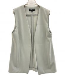 INDIVI（インディヴィ）の古着「ジレ」｜ライトグレー