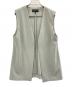 INDIVI（インディヴィ）の古着「ジレ」｜ライトグレー