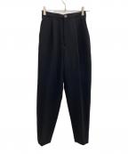 ENFOLDエンフォルド）の古着「スラックス」｜ブラック