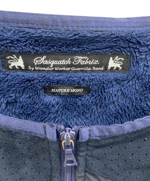 SASQUATCHfabrix.（サスクワッチファブリックス）SASQUATCHfabrix. (サスクワッチファブリックス) ブルゾン ネイビー サイズ:Mの古着・服飾アイテム