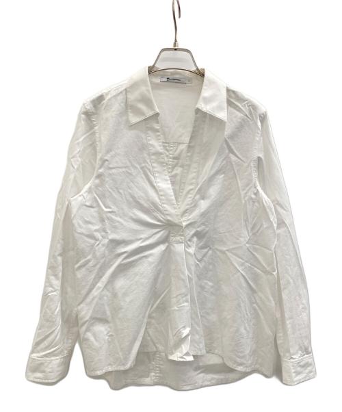 T ALEXANDER WANG（ティーアレクサンダーワン）T ALEXANDER WANG (ティーアレクサンダーワン) 長袖シャツ ホワイト サイズ:記載なしの古着・服飾アイテム