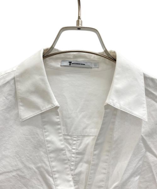T ALEXANDER WANG（ティーアレクサンダーワン）T ALEXANDER WANG (ティーアレクサンダーワン) 長袖シャツ ホワイト サイズ:記載なしの古着・服飾アイテム