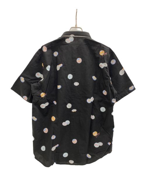 PAPAS（パパス）PAPAS (パパス) 半袖シャツ ブラック サイズ:Ｌの古着・服飾アイテム