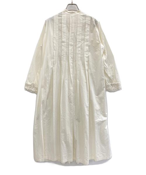 ne quittez pas（ヌキテパ）ne quittez pas (ヌキテパ) 長袖ワンピース ホワイト サイズ:不明の古着・服飾アイテム