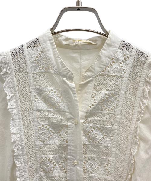 ne quittez pas（ヌキテパ）ne quittez pas (ヌキテパ) 長袖ワンピース ホワイト サイズ:不明の古着・服飾アイテム