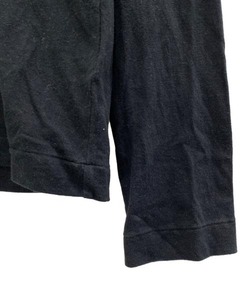 PLAY COMME des GARCONS（プレイコムデギャルソン）PLAY COMME des GARCONS (プレイ コムデギャルソン) 長袖カットソー ブラック サイズ:Ｌの古着・服飾アイテム