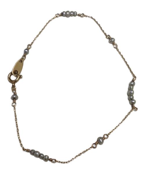 ete（エテ）ete (エテ) ブレスレット ゴールド×ホワイトの古着・服飾アイテム