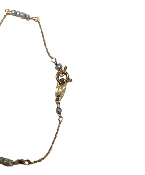 ete（エテ）ete (エテ) ブレスレット ゴールド×ホワイトの古着・服飾アイテム