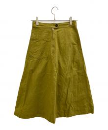 MHL（エムエイチエル）の古着「スカート」｜カーキ