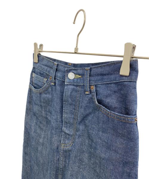 MARGARET HOWELL（マーガレットハウエル）MARGARET HOWELL (マーガレットハウエル) EDWIN (エドウィン) デニムスカート ブルー サイズ:SIZE 66cm (W26)の古着・服飾アイテム