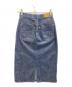 MARGARET HOWELL (マーガレットハウエル) EDWIN (エドウィン) デニムスカート ブルー サイズ:SIZE 66cm (W26)：7000円