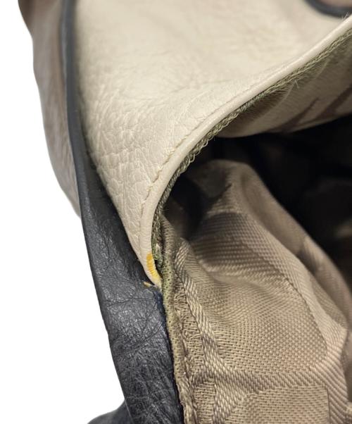 FURLA（フルラ）FURLA (フルラ) 2WAYショルダーバッグ グレージュ×ベージュの古着・服飾アイテム