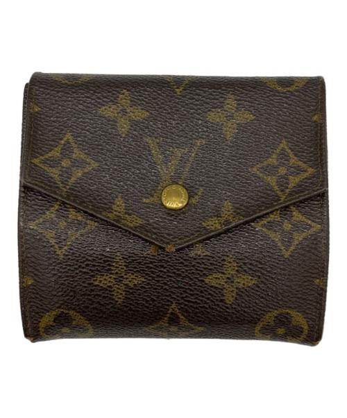 LOUIS VUITTON（ルイ ヴィトン）LOUIS VUITTON (ルイ ヴィトン) ポルトモネ・ビエ・カルトクレディ ブラウンの古着・服飾アイテム