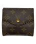 LOUIS VUITTON（ルイ ヴィトン）の古着「ポルトモネ・ビエ・カルトクレディ」｜ブラウン