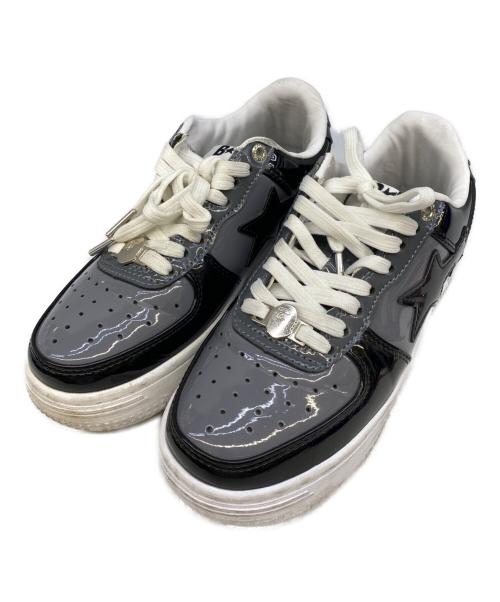 BAPE STA（ベイプスタ）BAPE STA (ベイプスタ) ローカットスニーカー グレーぶら サイズ:24の古着・服飾アイテム