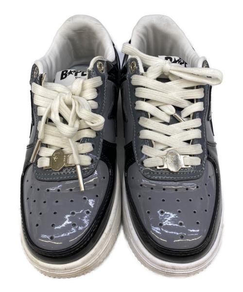 BAPE STA（ベイプスタ）BAPE STA (ベイプスタ) ローカットスニーカー グレーぶら サイズ:24の古着・服飾アイテム