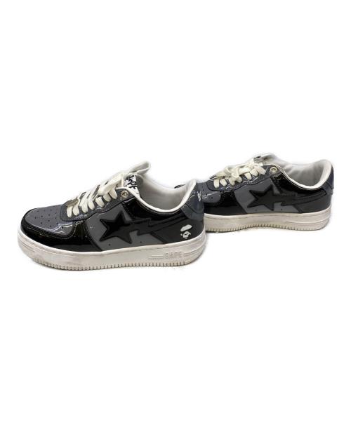 BAPE STA（ベイプスタ）BAPE STA (ベイプスタ) ローカットスニーカー グレーぶら サイズ:24の古着・服飾アイテム