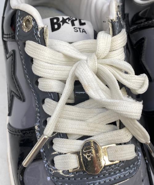 BAPE STA（ベイプスタ）BAPE STA (ベイプスタ) ローカットスニーカー グレーぶら サイズ:24の古着・服飾アイテム