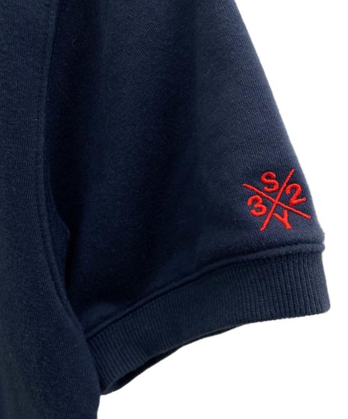 sy32 by sweet years（エスワイサーティトゥバイスィートイヤーズ）sy32 by sweet years (エスワイサーティトゥバイスィートイヤーズ) スウェット ネイビー×レッド サイズ:Lの古着・服飾アイテム