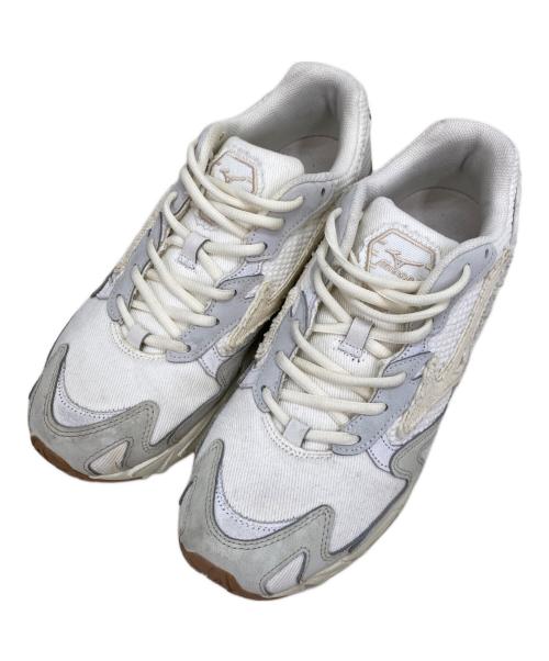 MIZUNO（ミズノ）MIZUNO (ミズノ) スニーカー クリームホワイト サイズ:27cmの古着・服飾アイテム