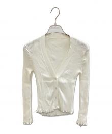 Diagram（ダイアグラム）の古着「薄手カーディガン」｜ホワイト