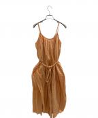 BENARAS by CITRUSベナラス バイ シトラス）の古着「キャミソールワンピース」｜オレンジ