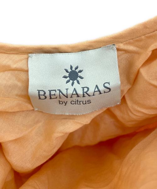 BENARAS by CITRUS（ベナラス バイ シトラス）BENARAS by CITRUS (ベナラス バイ シトラス) キャミソールワンピース オレンジ サイズ:Sの古着・服飾アイテム